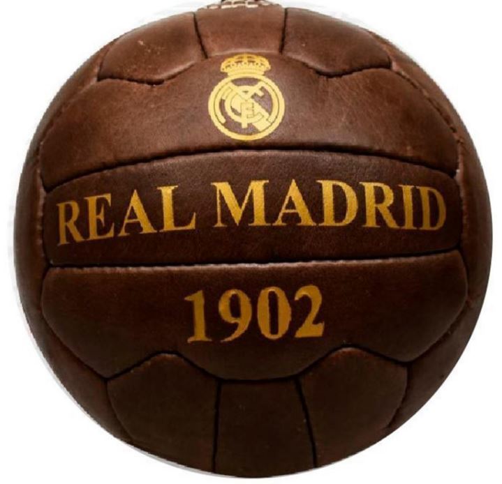 Real Madrid retro futbalová lopta - SKLADOM