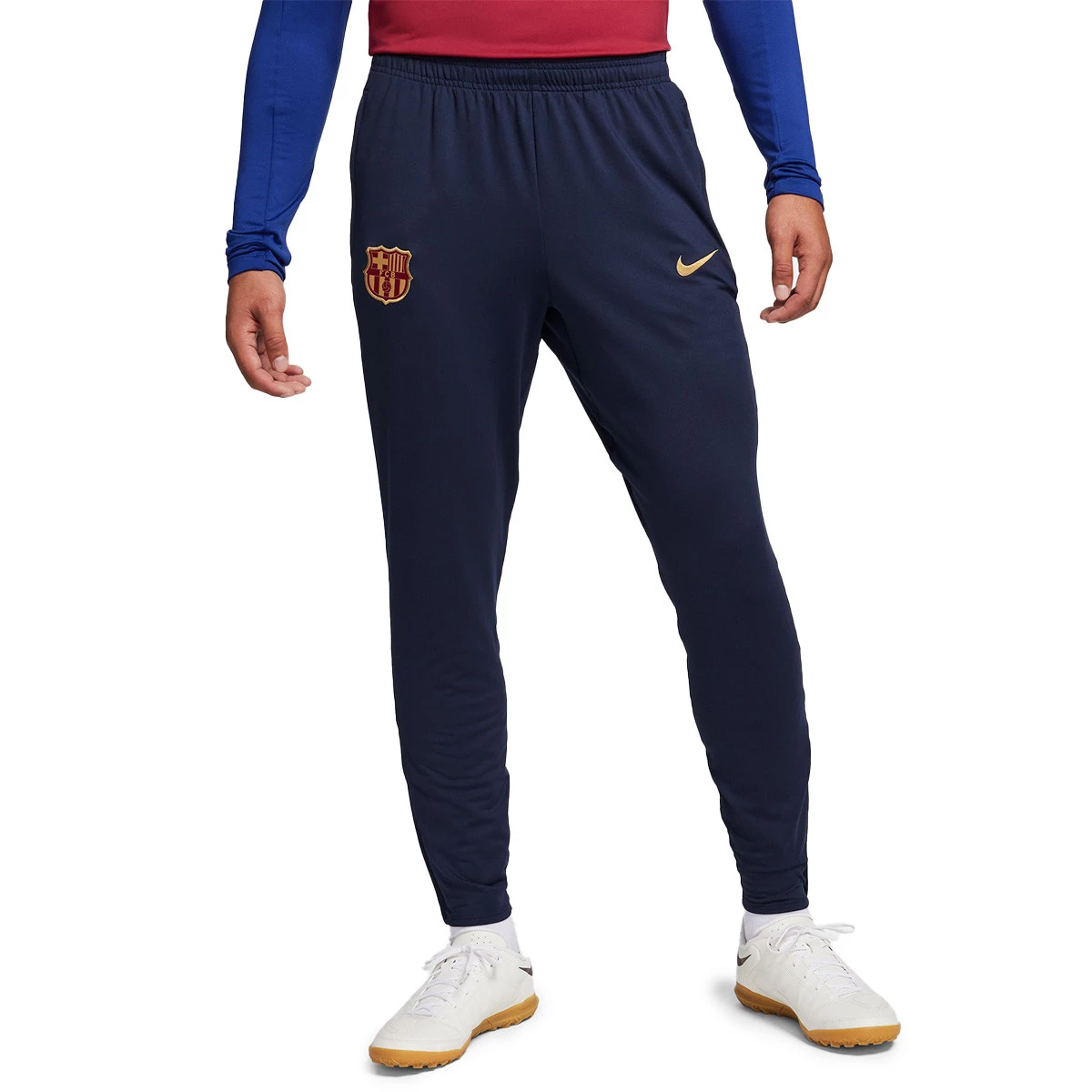 Nike FC Barcelona tréningové nohavice tmavomodré pánske