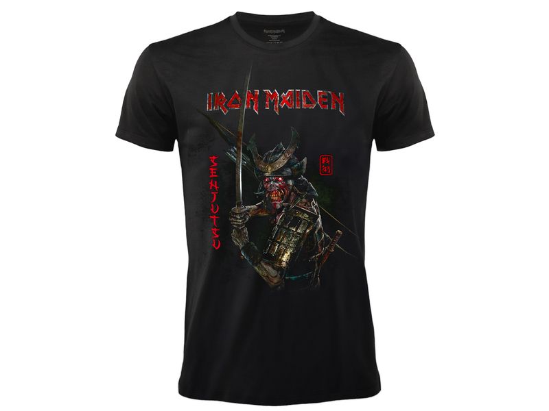 Iron Maiden Senjutsu tričko čierne pánske