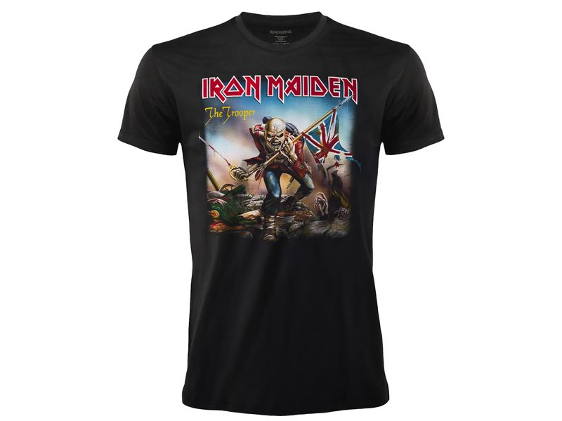 Iron Maiden The Trooper tričko čierne pánske