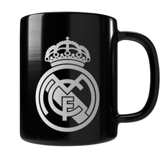 Real Madrid hrnček čierny - SKLADOM