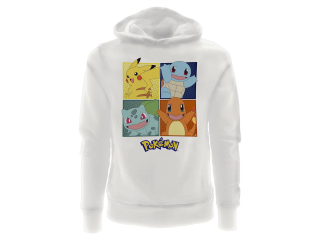 Pokémon mikina biela detská