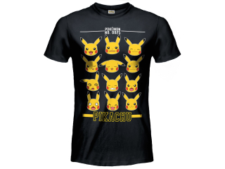 Pokémon Pikachu tričko čierne detské