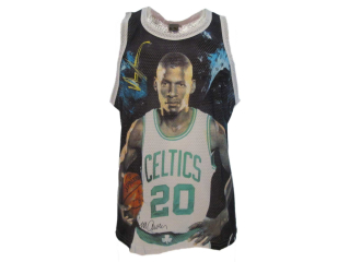 A Stars League NY Boston Celtics dres biely pánsky