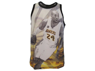 A Stars League NY Los Angeles Lakers Kobe Bryant dres čierny pánsky