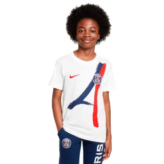 Nike Paris Saint Germain - PSG tričko biele detské