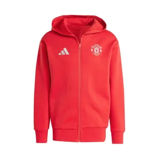 Adidas Manchester United mikina / bunda červená pánska