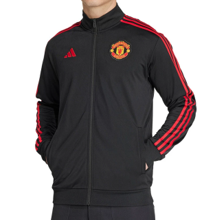 Adidas Manchester United mikina / bunda čierna pánska