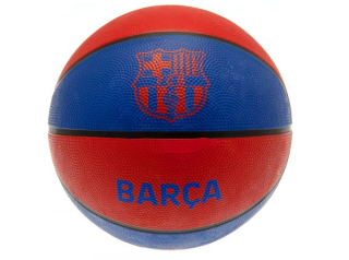 FC Barcelona basketbalová lopta červeno-modrá