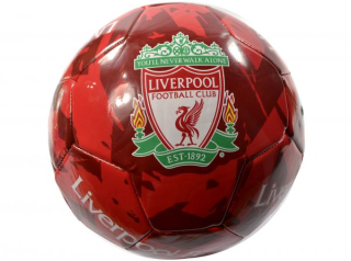 Liverpool FC futbalová lopta červená