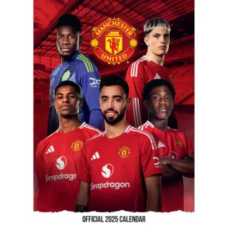 Manchester United nástenný kalendár 2025