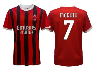 AC Miláno (AC Milan) Álvaro Morata dres detský (2024-2025) domáci - oficiálna replika