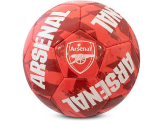 Arsenal futbalová lopta červená