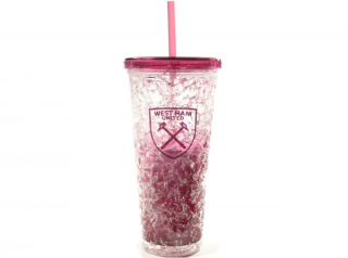 West Ham United FC chladiaci pohár so slamkou 600 ml