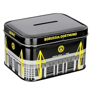 Borussia Dortmund BVB 09 kovová pokladnička