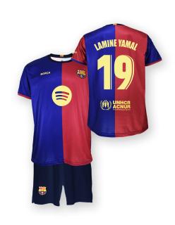 FC Barcelona LAMINE YAMAL set detský - dres + kraťasy (2024-2025) domáci - oficiálna replika - SKLADOM