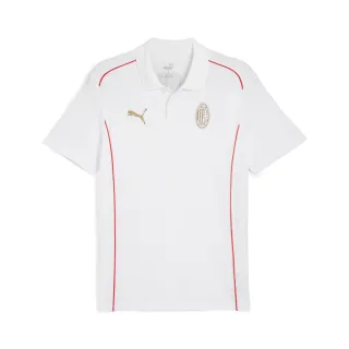 Puma AC Miláno (AC Milan) polokošeľa biela pánska