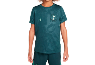 Nike Tottenham Hotspur predzápasový dres zelený detský 2024-2025